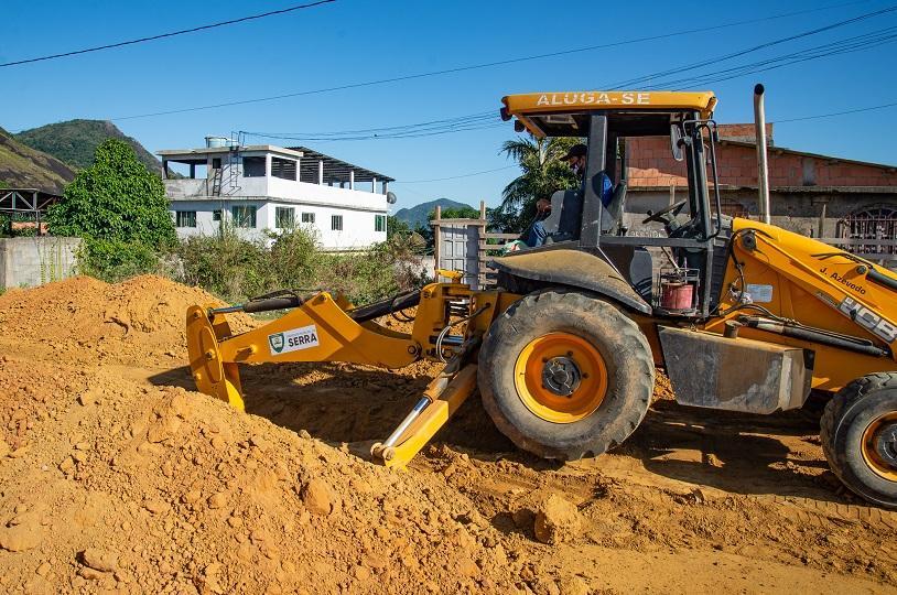 Ruas de Residencial Nova Almeida receberão obras de drenagem e pavimentação