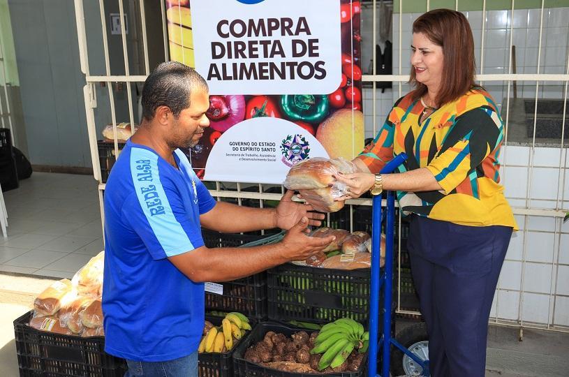 Compra Direta de Alimentos: Semas entrega cestas para pessoas em vulnerabilidade