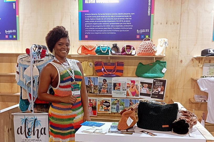 Moradora de Feu Rosa é destaque em evento nacional de empreendedorismo