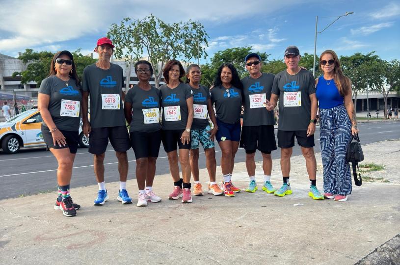 Corredores da Serra com mais de 60 anos fazem bonito em corrida em Belo Horizonte