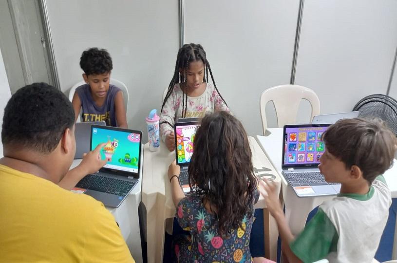 Tenda da Educação no Serra + Cidadã terá jogos educativos de chromebooks e oficina de cartões de Natal