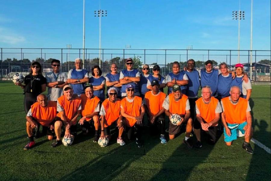Parque Caminho do Mar oferece jogo de Walking Football neste sábado