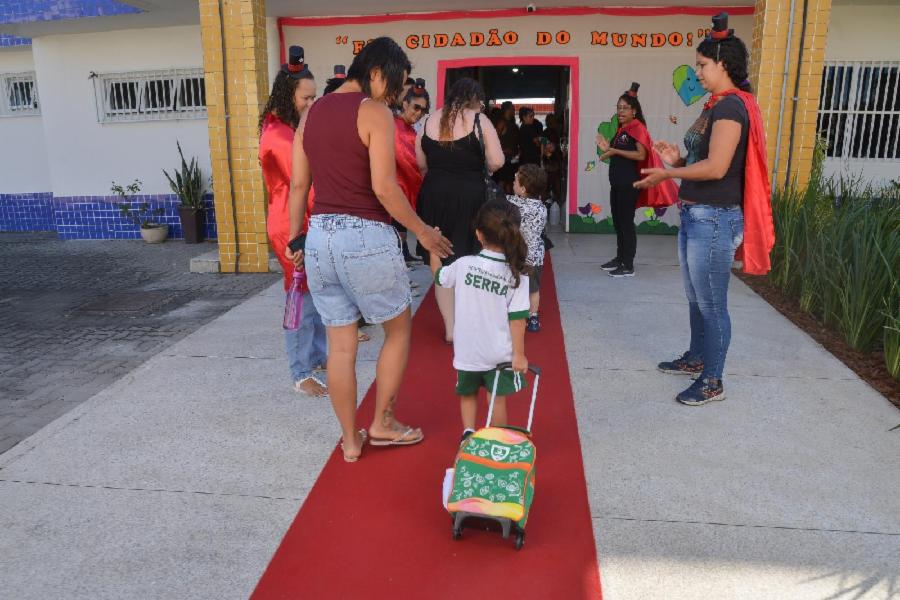 Número de crianças matriculadas em creches sobe na Serra