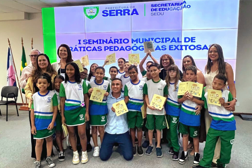 Projetos de sucesso nas escolas da Serra são apresentados em seminário