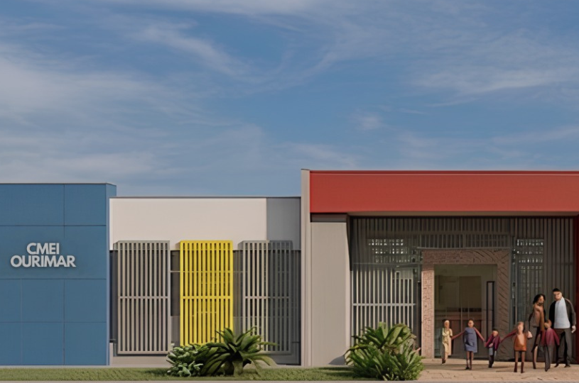 Investimentos: educação da Serra avança com nova unidade infantil em Ourimar