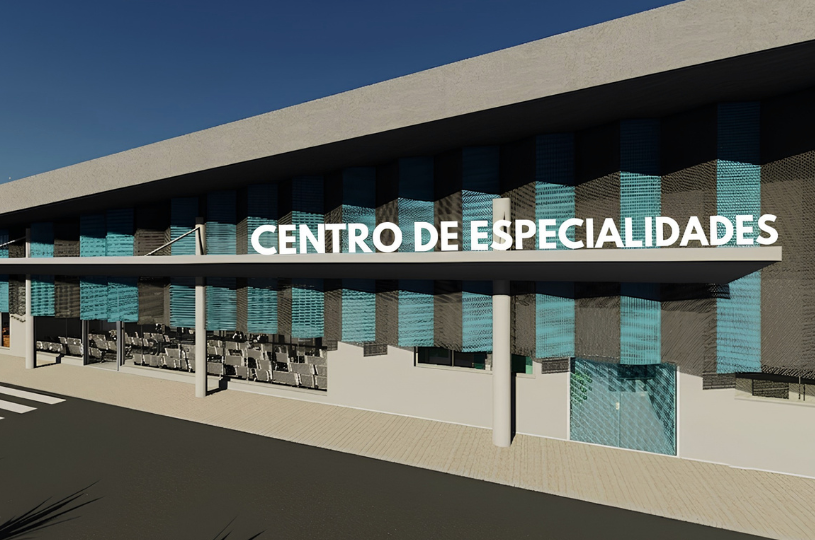 Serra inicia construção de Centro de Especialidades com 30 consultórios e mais de 15 áreas médicas