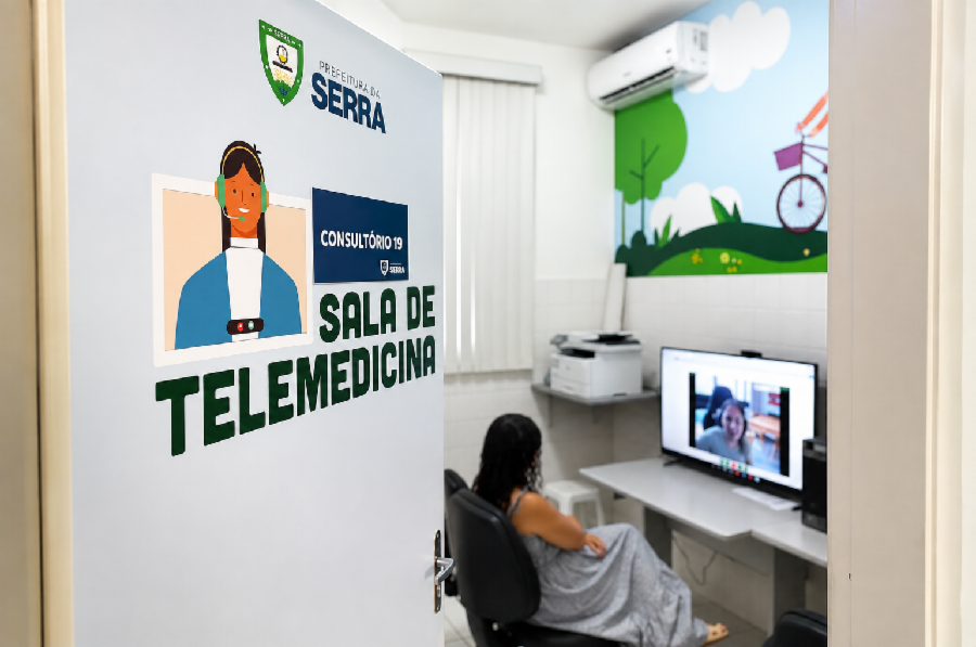 Teleconsultas ampliam acesso e somam mais de 1,4 mil atendimentos na Serra