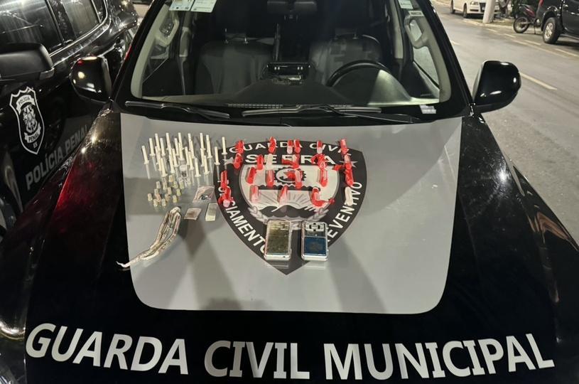 Guarda Municipal apreende drogas durante ação em Novo Horizonte