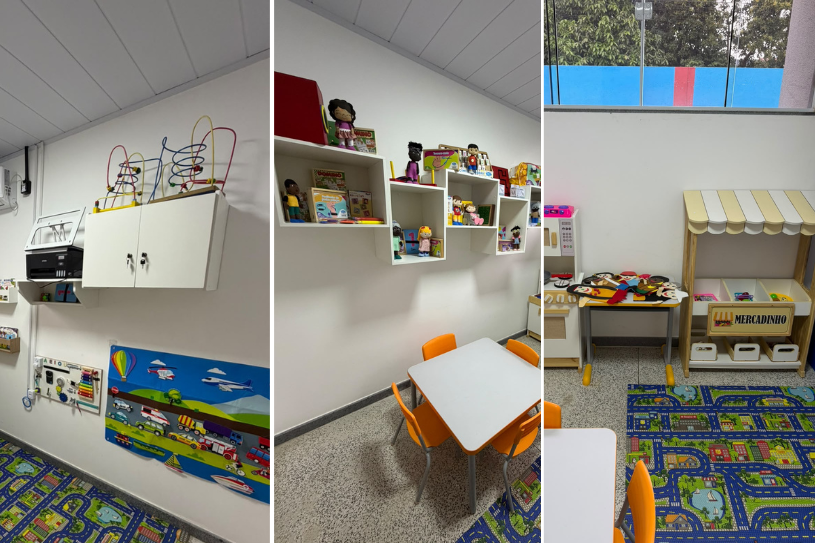 Café inclusivo marca inauguração de Sala de Recursos Multifuncionais em creche da Serra