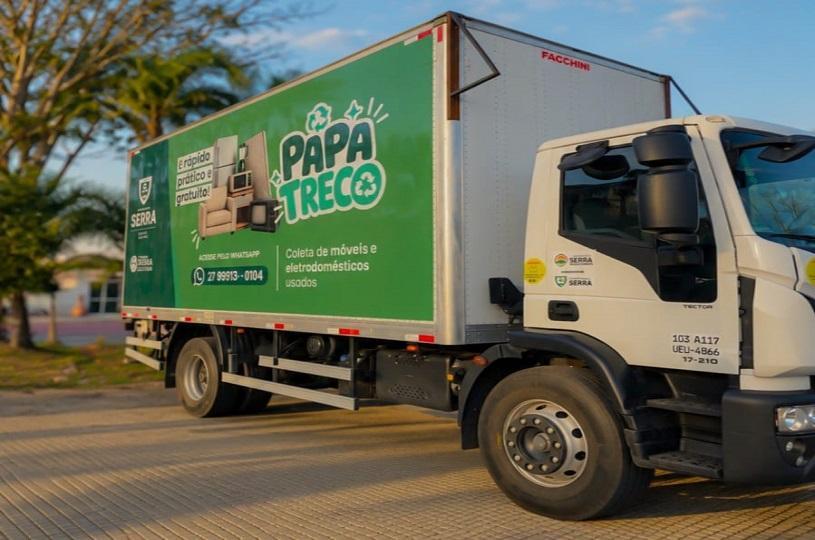 Papa Treco ganha novo caminhão e amplia capacidade de coleta